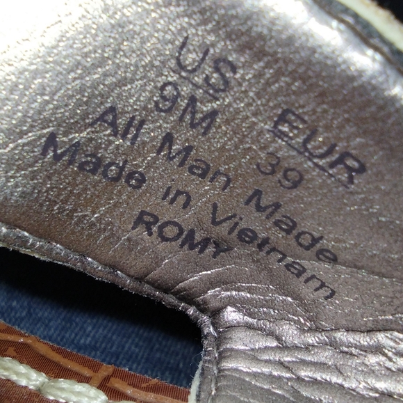 Sam Edelman Women's Romy Patent Wedge Thong Cork Platform Sandals Size 9 - Picture 9 of 9